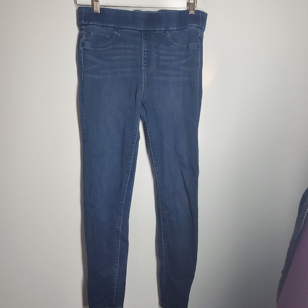 Liverpool Midnight Blue Pull-On Jeggings. Size 6